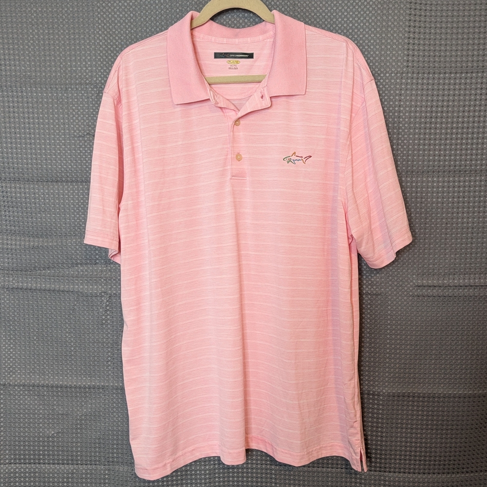 Greg Norman Collection Pink Polo Shirt